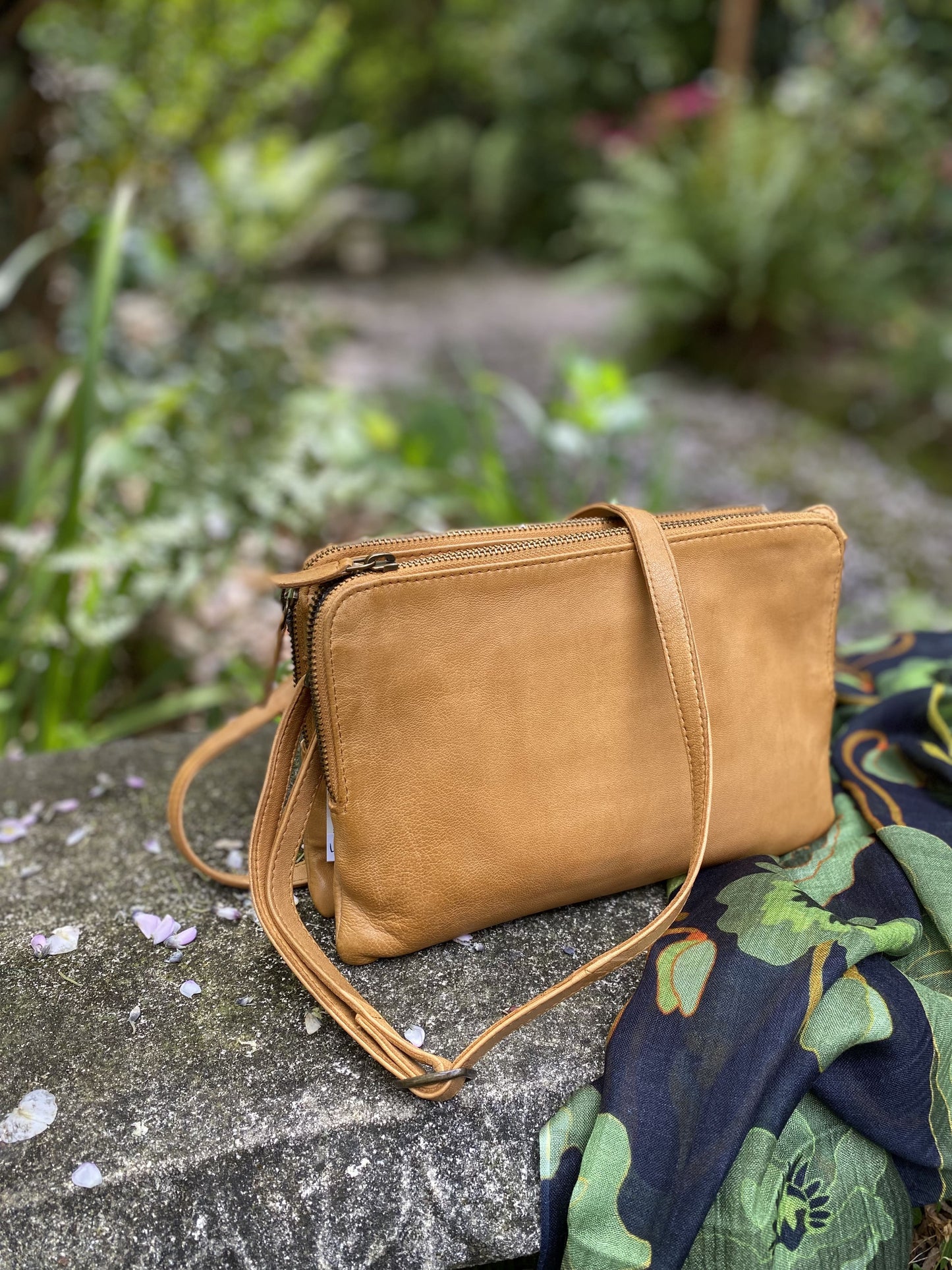 Shana Leather Crossbody - 4 Colours