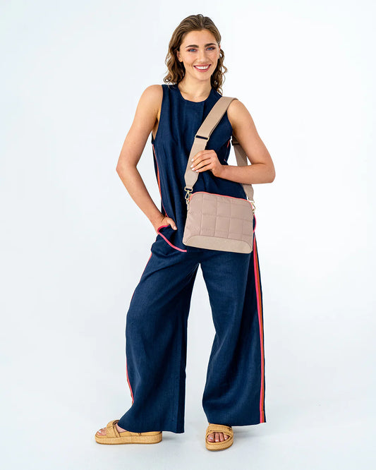 Soho Taupe Crossbody