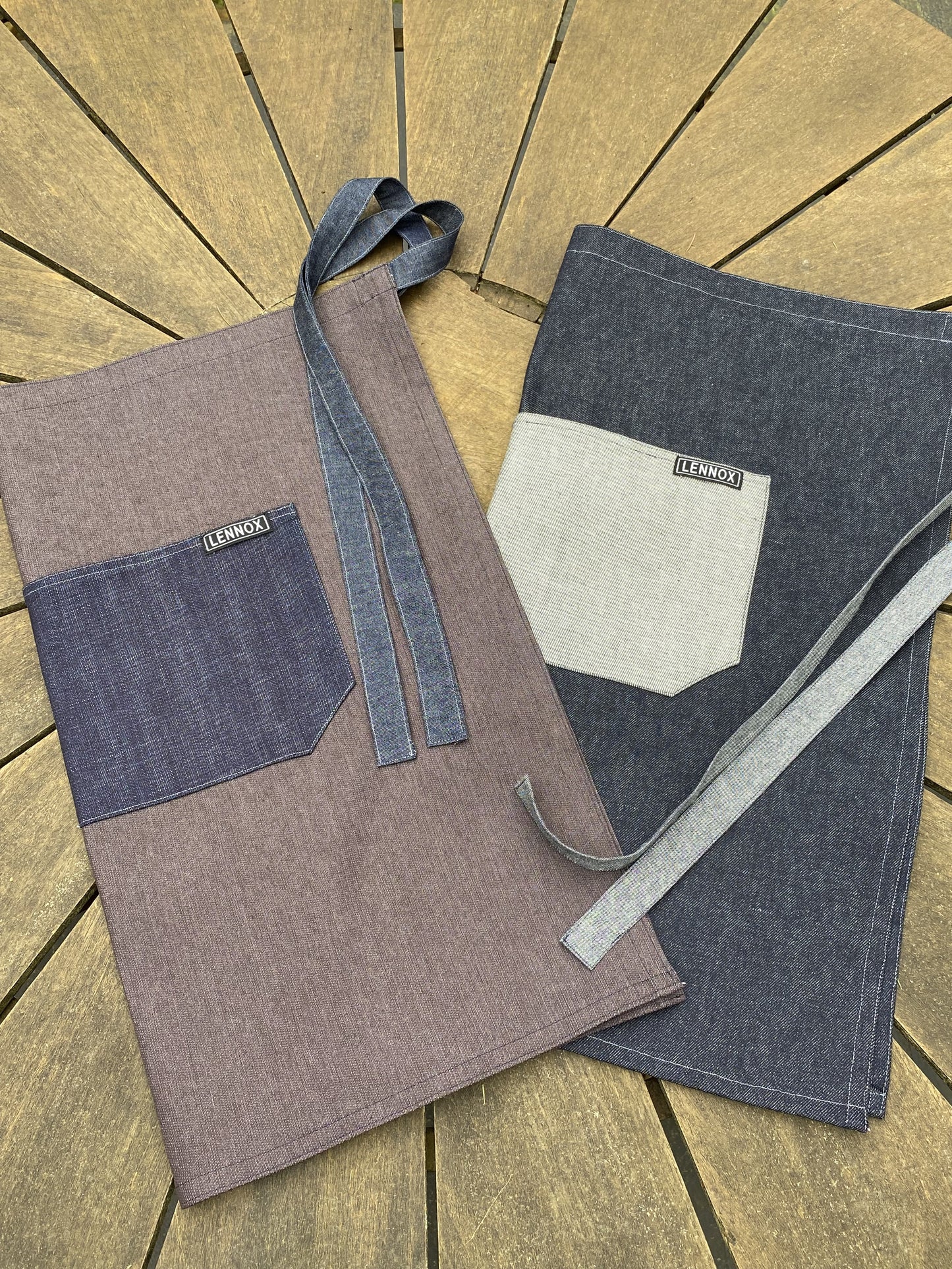 Men's Denim BBQ Aprons