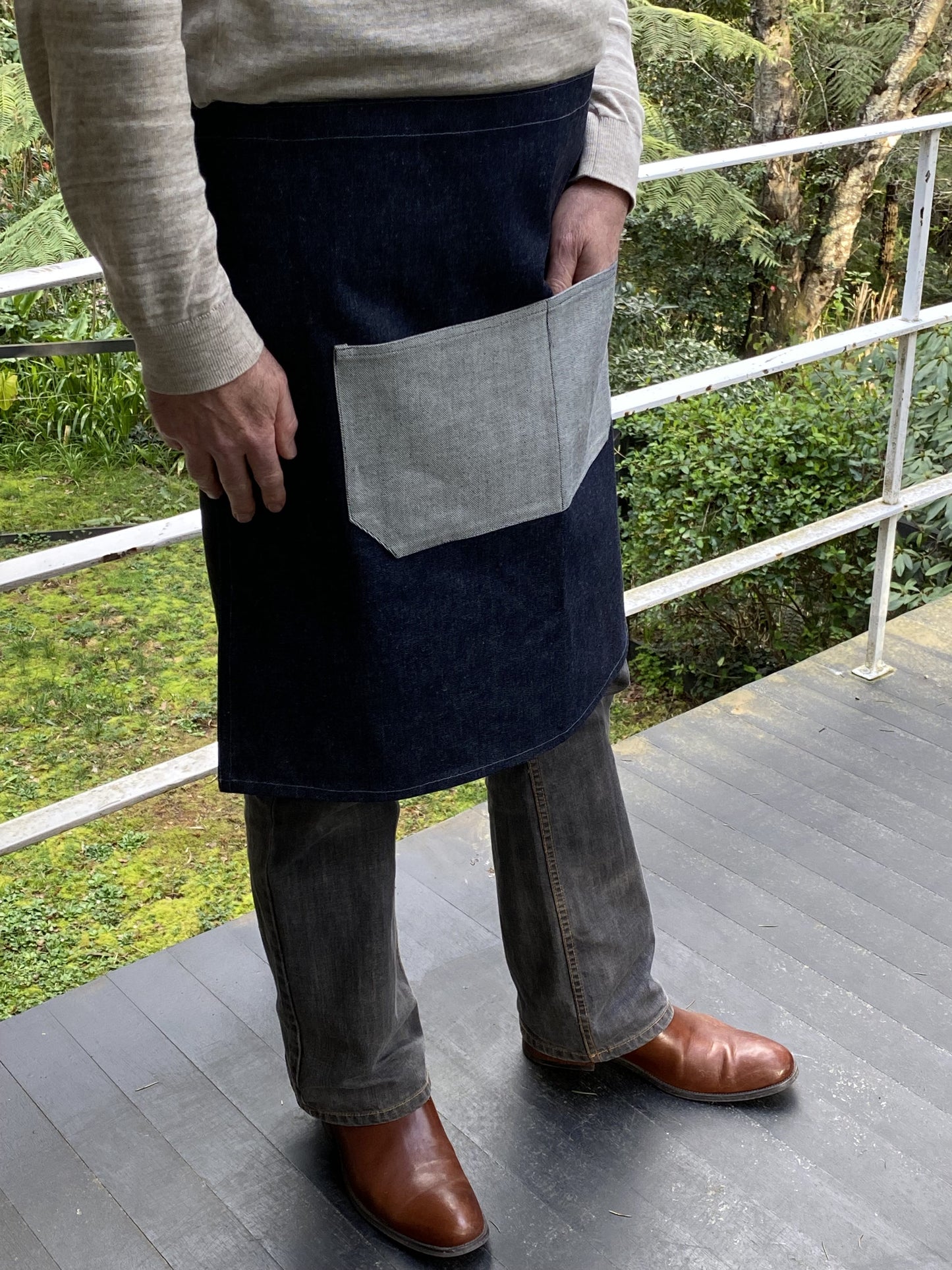 Men's Denim BBQ Aprons